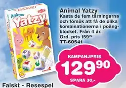 Lekextra Animal Yatzy erbjuda