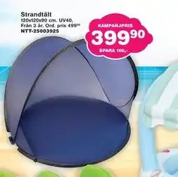 Lekextra Strandtält erbjuda