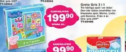 Lekextra Greta Gris 3 i 1 erbjuda
