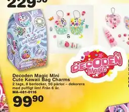 Lekextra Decoden Magic Mini Cute Kawaii Bag Charms erbjuda