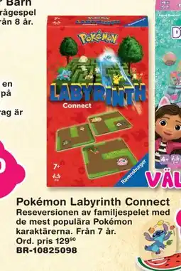 Lekextra Pokémon Labyrinth Connect erbjuda