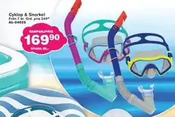 Lekextra Cyklop & Snorkel erbjuda