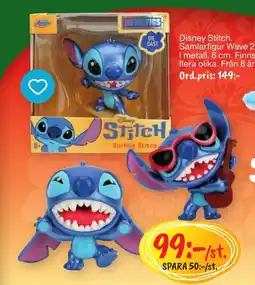 Leklust Disney Stitch Samlarfigur Wave 2 i metal erbjuda