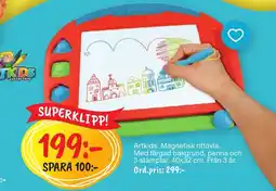 Leklust Artkids Magnetisk rittavla erbjuda