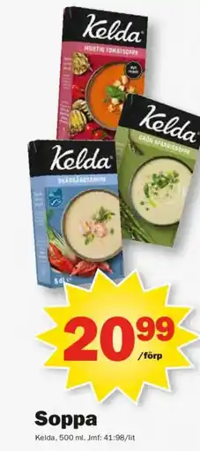 Pekås Kelda Soppa erbjuda
