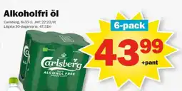 Pekås Carlsberg Alkoholfri öl erbjuda