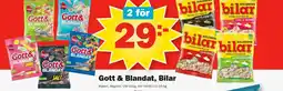 Pekås Gott & Blandat, Bilar erbjuda