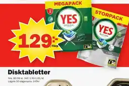 Pekås YES Disktabletter erbjuda