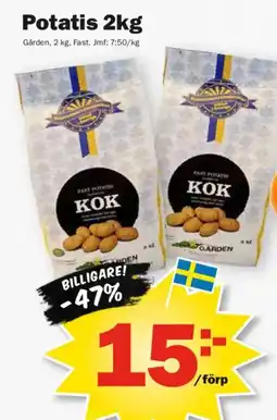 Pekås Gården Potatis erbjuda