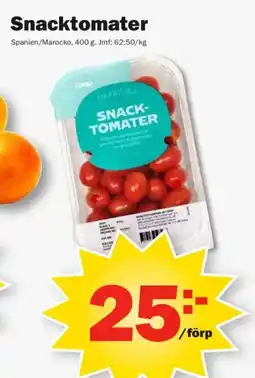 Pekås Snacktomater erbjuda