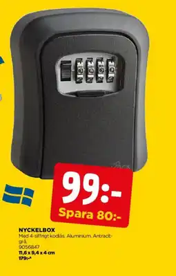 Jem&Fix Nyckelbox erbjuda