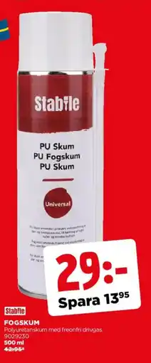 Jem&Fix Fogskum erbjuda