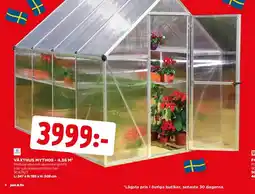 Jem&Fix Växthus mythos - 4,56 m² erbjuda