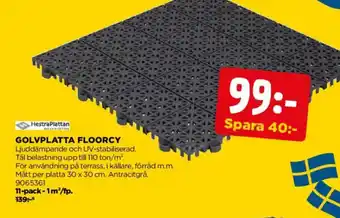 Jem&Fix Golvplatta floorcy erbjuda