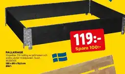 Jem&Fix Pallkrage erbjuda