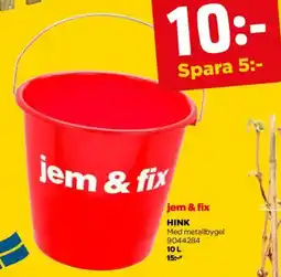 Jem&Fix Hink erbjuda