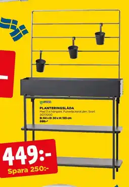 Jem&Fix Planteringslåda erbjuda