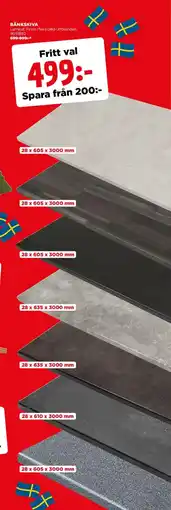 Jem&Fix Bänkskiva erbjuda