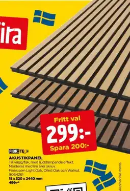 Jem&Fix Akustikpanel erbjuda