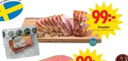 Matöppet Kassler erbjuda