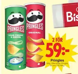 Matöppet Pringles erbjuda