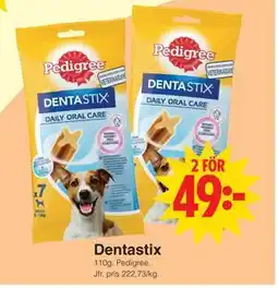 Matöppet Dentastix erbjuda
