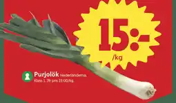 ICA Nära Purjolök erbjuda