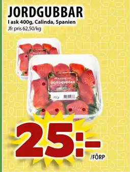 Matvärlden Tensta Jordgubbar erbjuda