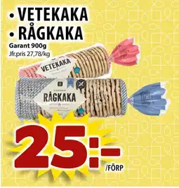 Matvärlden Tensta Garant Vetekaka • Rågkaka erbjuda