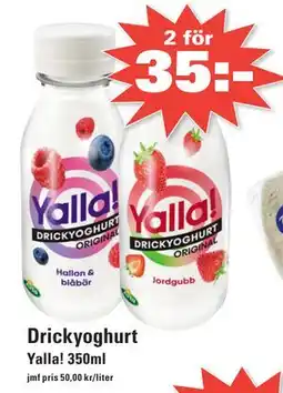 Nära dej Drickyoghurt erbjuda