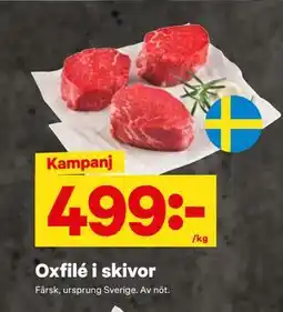 City Gross Oxfilé i skivor erbjuda