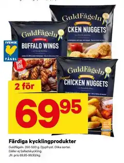 City Gross Färdiga kycklingprodukter erbjuda