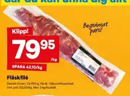 City Gross Fläskfilé erbjuda