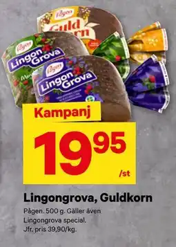 City Gross Lingongrova, Guldkorn erbjuda