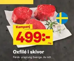 City Gross Oxfilé i skivor erbjuda