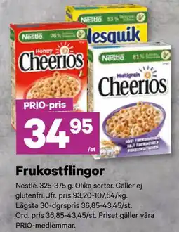 City Gross Frukostflingor, Pris i appen erbjuda