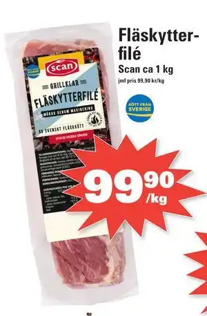 Nära dej Fläskytterfilé erbjuda
