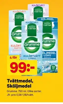 City Gross Tvättmedel, Sköljmedel erbjuda