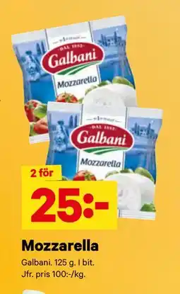 City Gross Mozzarella erbjuda