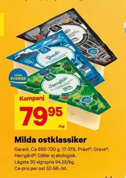 City Gross Milda ostklassiker erbjuda