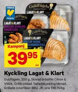 City Gross Kyckling Lagat & Klart erbjuda