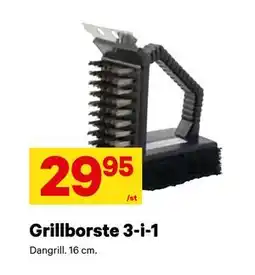 City Gross Grillborste 3-i-1 erbjuda