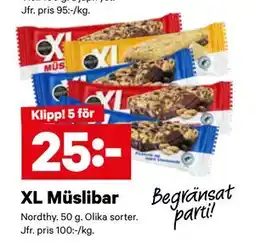 City Gross XL Müslibar erbjuda
