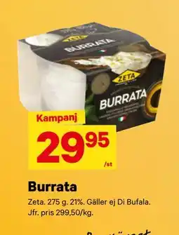City Gross Burrata erbjuda