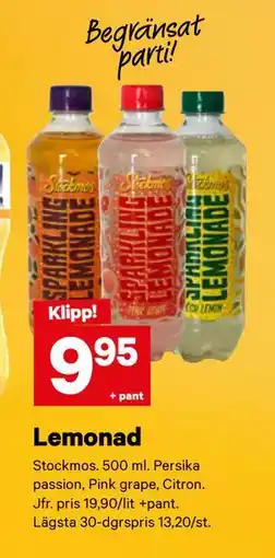 City Gross Lemonad erbjuda