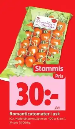 ICA Kvantum ICA Romanticatomater i ask erbjuda