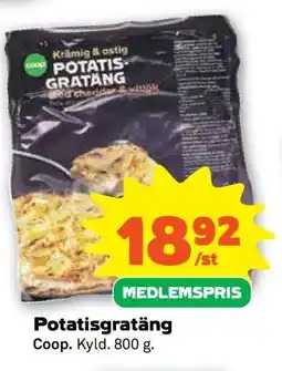 Coop POTATISGRATÄNG erbjuda