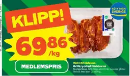 Coop Grillkryddad fläskkarré erbjuda