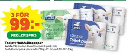 Coop Toalett-/hushållspapper erbjuda