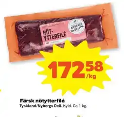 Coop Färsk Nötytterfilé erbjuda